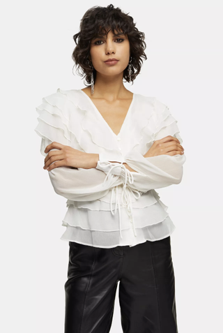 Topshop + Layer Blouse