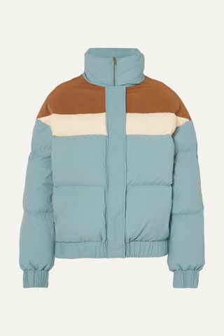 Rejina Pyo + Otis Color-Block Quilted Shell Jacket