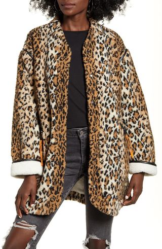 BlankNYC + Reversible Fleece Jacket