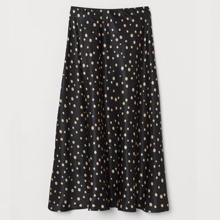 H&M + Patterned Skirt
