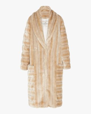 Marei1998 + Echinacea Faux Fur Long Coat