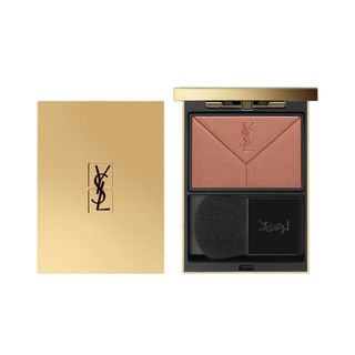 Yves Saint Laurent + Couture Blush in Nude Blouse