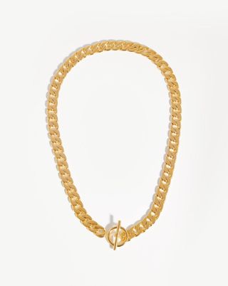 Missoma + Lucy Williams T-Bar Chunky Chain Necklace