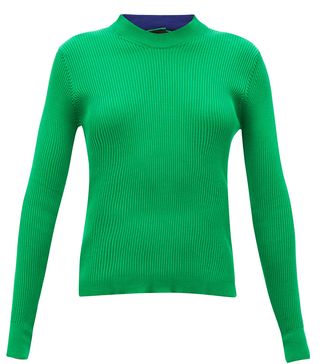 La Fetiche + Albini ribbed-cotton sweater