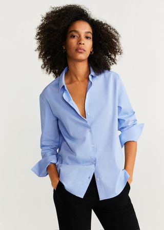 Mango + Cotton Oxford Shirt