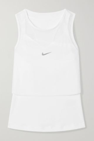 Nike + Court Layered Dri-Fit and Mesh Tank