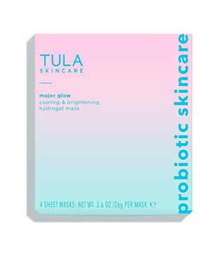 Tula + Probiotic Skin Care Major Glow Cooling 
Brightening Hydrogel Mask