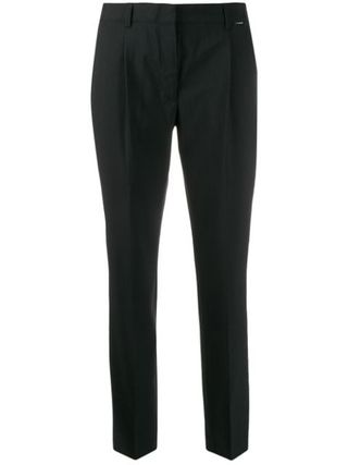 Calvin Klein + Tapered Mid-Rise Trousers