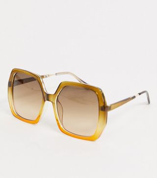 ASOS + '70s Square Sunglasses