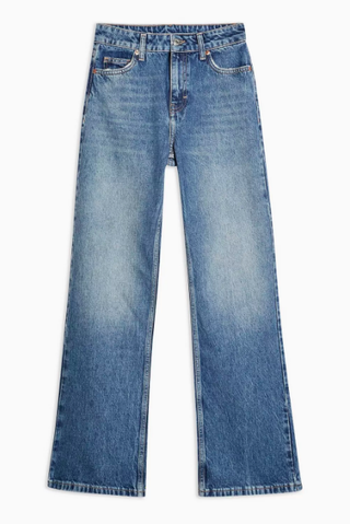 Topshop + Two ’90s Rigid Flare Jeans