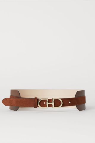 H&M + Wide Waist Belt