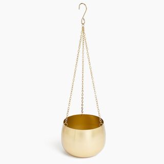 Marks and Spencer + Hanging Gold Planter