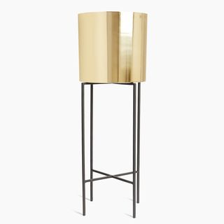 Marks and Spencer + Tall Metallic Planter on Legs
