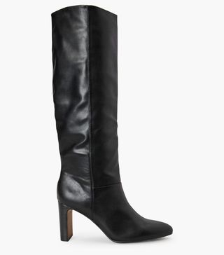 Next + Forever Comfort® Feature Heel Knee High Boots