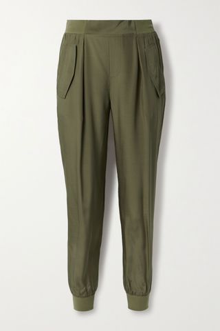 Atm Anthony Thomas Melillo + Silk-Charmeuse Track Pants