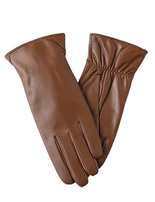 Feiqiaosh + Super Soft Leather Winter Gloves