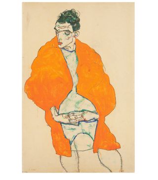 Tate + Egon Schiele, Standing Male Figure (Self-Portrait)
