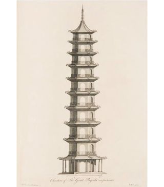 Kew + The Great Pagoda Print