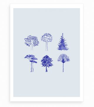 Isabelle Laydier Kristensen + Trees Art Print