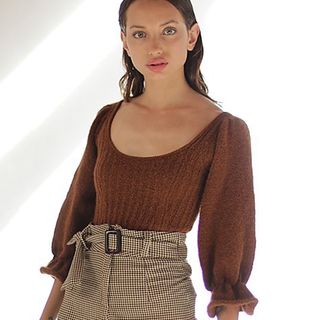 Tach Clothing + Iris Mohair Elastano Knit Bodysuit