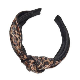 Sincerely Jules by Scunci + Knotted Cheetah Print Headband