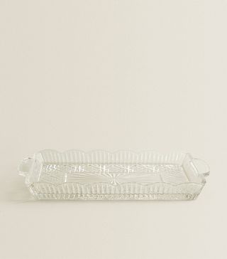 Zara Home + Raised Design Glass Tray
