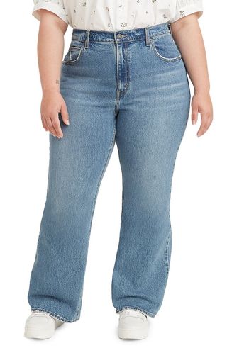 Levi's + High Waist Flare Jeans