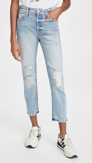 Mother + The Scrapper Ankle Jeans