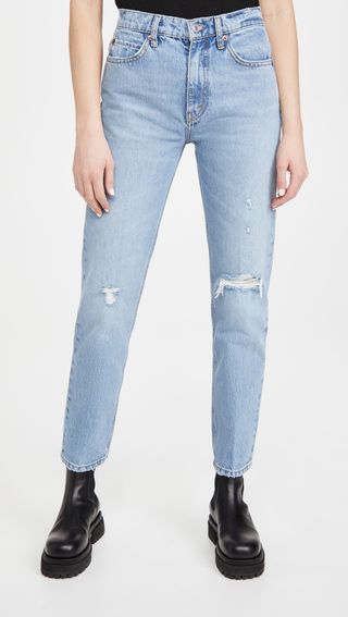RE/DONE + 70's Straight Jeans