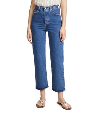 Levi's + Ribcage Straight Ankle Jeans