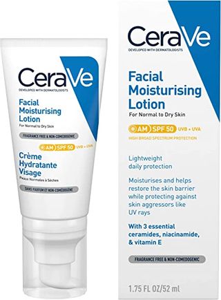 CeraVe + AM Facial Moisturising Lotion SPF 50