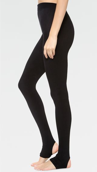 Plush + Fleece Lined Tights With Stirrups
