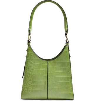 Topshop + Ivy Faux Leather Shoulder Bag