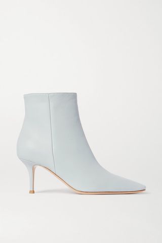 Gianvito Rossi + 70 Leather Ankle Boots