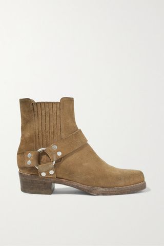Re/Done + Calvary Suede Ankle Boots