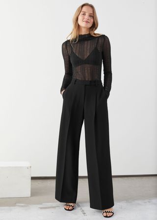 & Other Stories + Tailored Relaxed Trousers