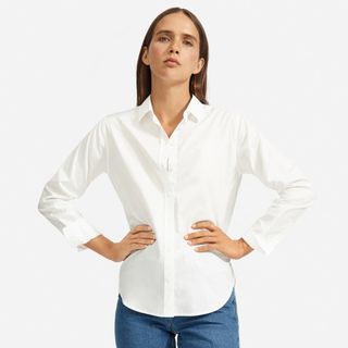 Everlane + The Silky Cotton Relaxed Shirt