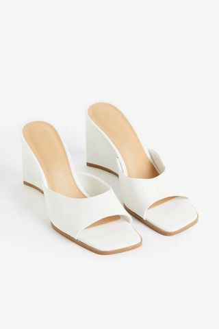 H&M + Wedge-Heeled Mules