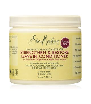 Shea Moisture + Jamaican Black Castor Oil Strengthen and Restore Leave-In Conditioner
