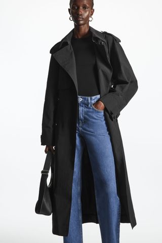 COS + Oversized Light Weight Trench Coat