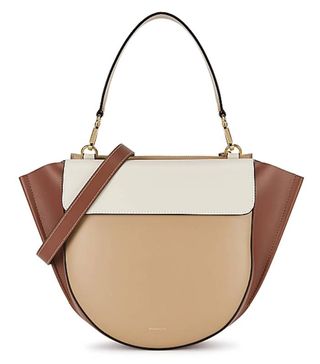 Wandler + Hortensia Medium Leather Top Handle Bag