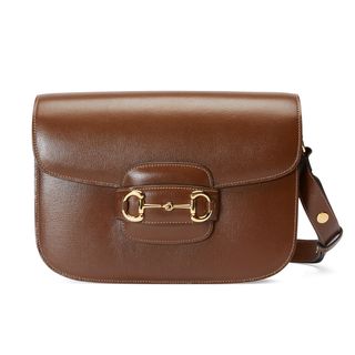 Gucci + Small 1955 Horsebit Leather Shoulder Bag