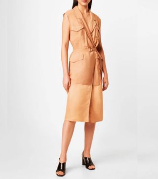 French Connection + Brekhna Safari Sleeveless Dress