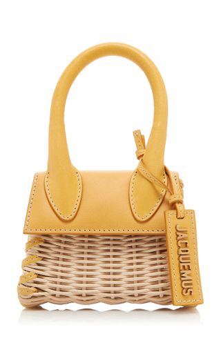 Jacquemus + Le Chiquito Wicker Top Handle Bag