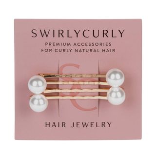 Swirly Curly + Hair Pins