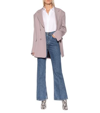 Re/Done + '70s Ultra High-Rise Flared Jeans
