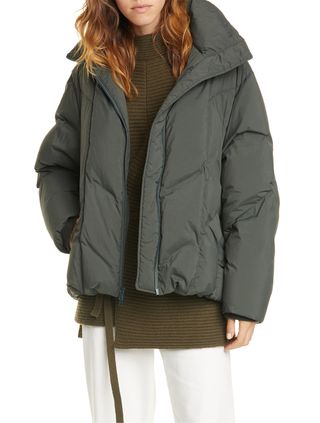 Vince + Hooded Down Puffer Jacket