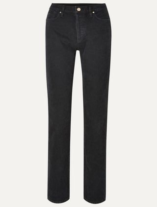 Goldsign + The Relaxed Mid-Rise Straight-Leg Jeans