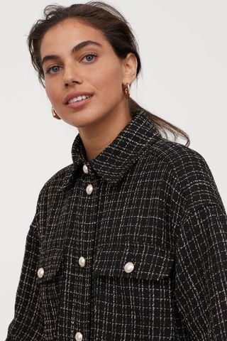 H&M + Oversized Shirt Jacket
