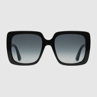 Gucci + Rectangular-Frame Acetate Sunglasses